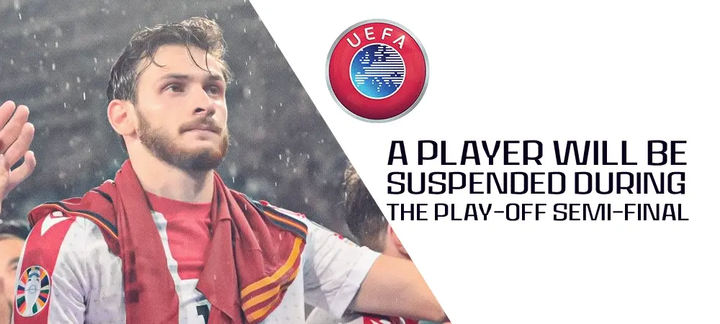 UEFA - კვარა დისკვალიფიკაციის გამო ნახევარფინალს გამოტოვებს | Setanta Sports