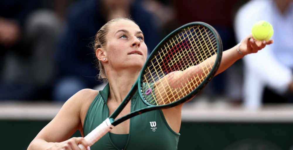Marta Kostiuk at Rolland Garros