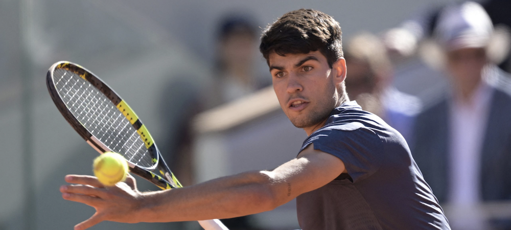 Carlos Alcaraz in Roland Garros semifinal