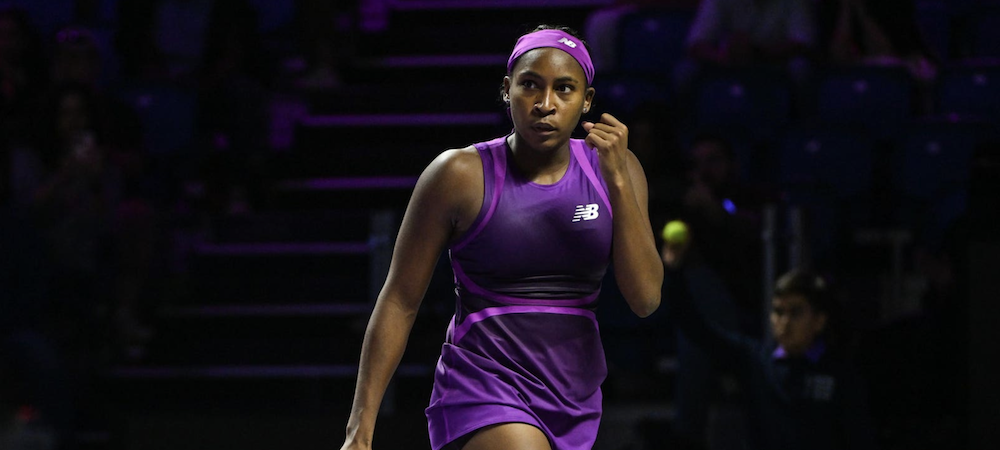 Coco Gauff at WTA Finals